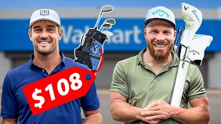 Can Bryson DeChambeau Beat Me With A Walmart Starter Set Of Clubs [upl. by Guthry]