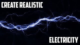 After Effects Tutorial How to create Realistic Electricity [upl. by Teri]