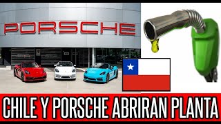 Chile y Porsche Fabricaran Combustible Sintético 🔴 Chile Valparaiso BioBio GranSantiago [upl. by Noroj]