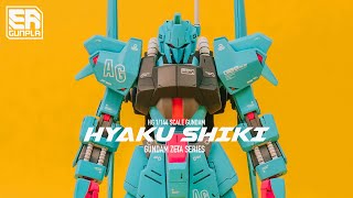 GUNPLA CUSTOM BUILD HG HYAKU SHIKI [upl. by Ykciv]