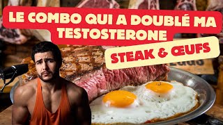 Steak amp Œufs  Le Combo Miracle Qui a Doublé Ma Testostérone [upl. by Atimad385]