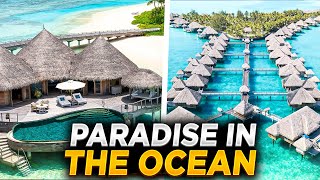 Maldives Luxury Overwater Bungalows Experience [upl. by Ennaeilsel]