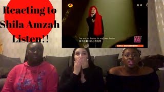 Shila Amzah  Listen REACTION [upl. by Eynobe]