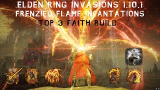 Elden Ring PvP Invasions 1101  Frenzied Flame Incantations Madness Build Faith RL 150 [upl. by Hew]