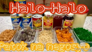 HaloHalo Tayo Patok na negosyo ngayong summer HaloHalo Recipe [upl. by Palm]