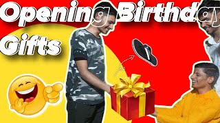 Opening Birthday Gifts🤑  Celebrating Birthday Party [upl. by Koal]