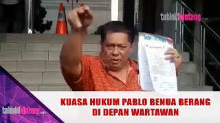 KASUS IKAN ASIN TERUS BERGULIR ANDAR SITUMORANG KUASA HUKUM PABLO BENUA BERANG DI DEPAN WARTAWAN [upl. by Eiuqcaj]