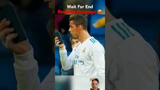 Wait For Revenge  Reaction With Ronaldo shorts [upl. by Amadis233]