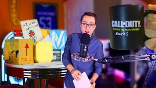 FIRST PO BOX OPENING Funny IW Mug Cool Drawings amp More Fan Mail Opening  MatMicMar [upl. by Kreiker]