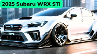 FIRST LOOK  NEW 2025 Subaru WRX STI Review  Interior And Exterior Details [upl. by Miru140]