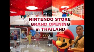 Nintendo Store Grand Opening in Thailand [upl. by Yendis289]