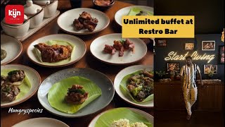 Unlimited food at Rs799 at Restro bar 😍🔥 indianfood streetfood chennaifoodie southindianfood [upl. by Nickolai]