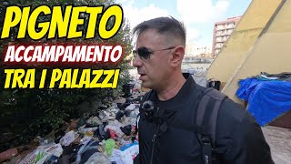 SHOCK A ROMA CITTA ALLA DERIVA ACCAMPAMENTO TRA I PALAZZI PIGNETO TRA DEGRADO ED ABBANDONO [upl. by Navets]