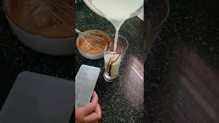 Milk se problem h lekin cold coffee pii leti hu 😜 youtubeshorts recipe coldcoffee milkcoffee [upl. by Ivon210]