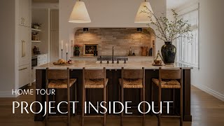 Project Inside Out Home Tour  Timeless Home Renovation [upl. by Ynahpets]