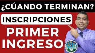 🔵ULTIMO DÍA de INSCRIPCIONES 2024📄 para Estudiantes de PRIMER INGRESO USAC en Registro y Estadistica [upl. by Anana]