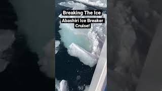 Abashiri Ice Breaker Cruise in the Sea of okhotsk Pacific Ocean japan icebreaking iceberg [upl. by Loyce]