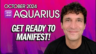 Aquarius October 2024 Get Ready to Manifest [upl. by Anahsed226]