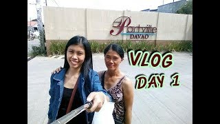 Portville Subdivision  Davao  Rizas VLOG  DAY 1 [upl. by Htaek]