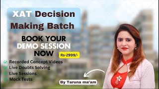 Master XAT Decision Making Proven Preparation Strategies xatexam xat2024 xatmba [upl. by Winser]