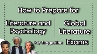 How to Prepare for Literature amp Psychology  Global Literature Exams  My Suggestion  BA English [upl. by Moulden385]