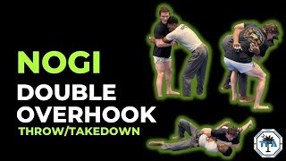 NOGI double overhook throwtakedown [upl. by Pernell]