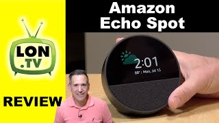 New Amazon Echo Spot 2024 Review  Amazons smart alarm clock [upl. by Bohi]