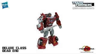 Video Review of the Transformers Combiner Wars Deluxe Class Dead End [upl. by Schnur]