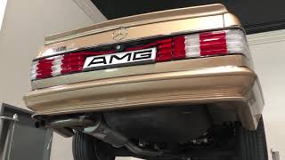 UNDERSIDE 1982 Mercedes 380 SEC AMG At Celebrity Cars Las VegasAt Celebrity Cars Las Vegas [upl. by Patience]