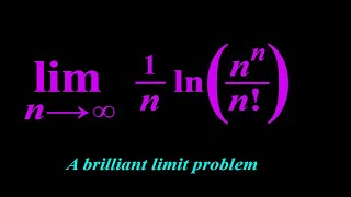 A brilliant limit problem [upl. by Noslien822]