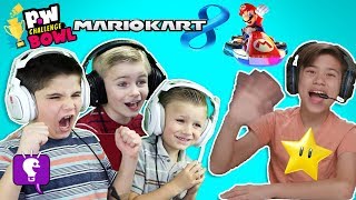 HobbyKidsTV VS EvanTubeHD  MARIOKART 8 pocketwatch Challenge Bowl 2018 [upl. by Halette]