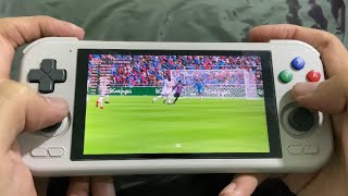 Retroid Pocket 4 Pro Ryujinx Android FIFA 23 Switch Emulation Test [upl. by Fawcette]