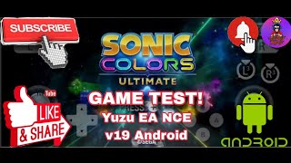 SonicColorsUltimate Yuzu EA NCE v19 Android [upl. by Ailin114]