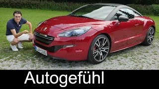 Peugeot RCZR FULL REVIEW test driven 270 hp 2016  Autogefühl [upl. by Azral94]