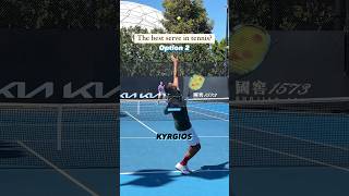 The BEST serve Isner Kyrgios or Cressy 🔝🎾 Tennis Isner Kyrgios [upl. by Teressa]