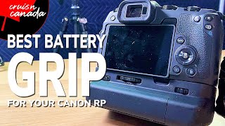 Canon EOS RP Battery Grip from MCOplus  Our Review [upl. by Rosenblum395]