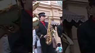 星に願いをSAX5ワールドバザール東京ディズニーランドtdl saxophone shorts disney whenyouwishuponastar [upl. by Acined]