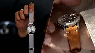 Leather vs Metal Watch Strap Which Is Right For You [upl. by Doria]