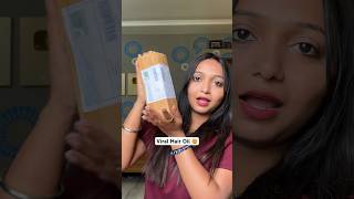 Viral Hair Oil Review 😄 Shorts viral trending hairoil [upl. by Adnovad]