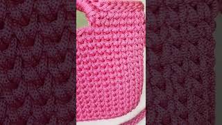 Woven Bag  rucksack crochet [upl. by Nauwaj461]