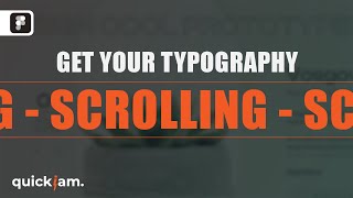 MarqueeScrolling Text Animation in Figma  QuickJam [upl. by Suzy]