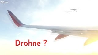 ►Drohne kollidiert mit Flugzeug 🛫 [upl. by Freddy183]