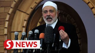 Hamas chief Ismail Haniyeh killed in Iran Hamas says [upl. by Ardena409]