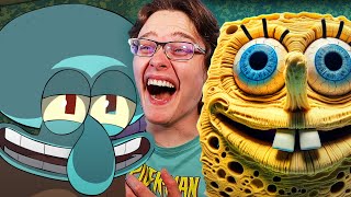 SPONGE BRO Spongebob Squarepants Parody By Rigamarole REACTION [upl. by Zilvia]