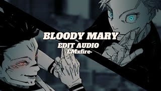 Bloody Mary Lady Gaga edit audio [upl. by Enrobyalc]