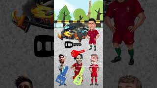 ¿Quién chocó el lambo de Ronaldo MrBeast Messi I Show👍🤔 [upl. by Audrye]