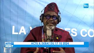 ACTU ET DEBAT DU 17 10 2024 [upl. by Akelam276]