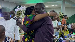 ACTOR FEMI FADEYI HUGS RONKE OSHODI OKE PASSIONATELY AT A DAY WITH TAMPAN BOARD OF TRUSTEES [upl. by Eeryn]