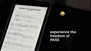 Play What You Feel with Unlimited Sheet Music – PASS from Sheet Music Direct [upl. by Ykcor]