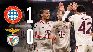 Bayern beat Benfica with Musiala header  Highlights Champions League [upl. by Shiri]